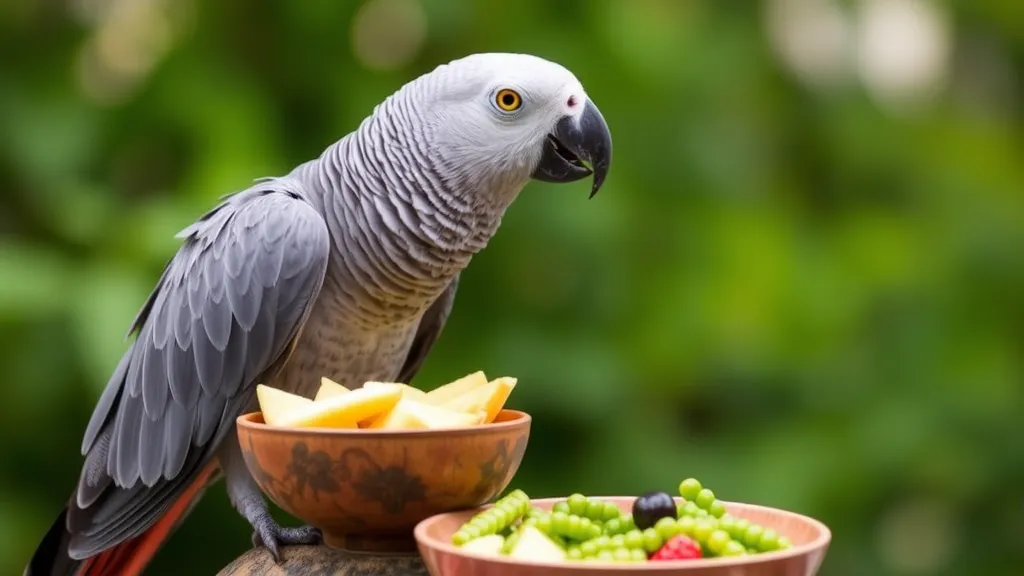 The Importance of Variety in an African Grey's Diet