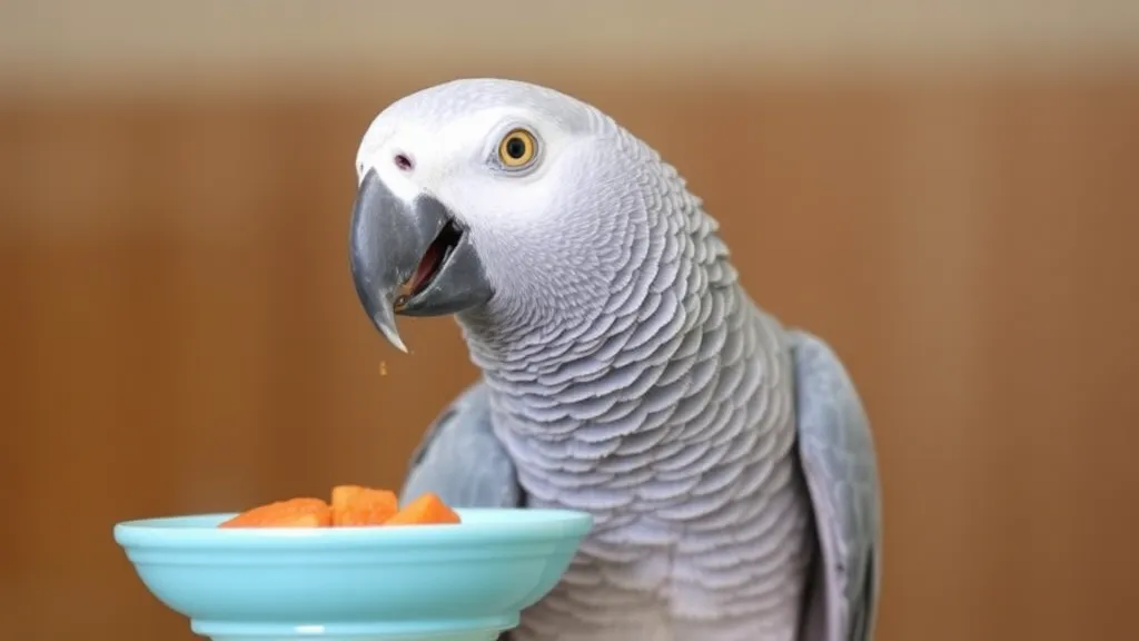 Training Tips Encouraging Healthy Eating Habits in Your African Grey