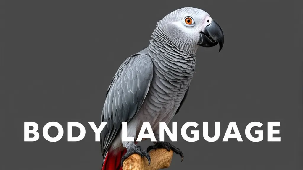 Understanding African Grey Body Language A Visual Guide